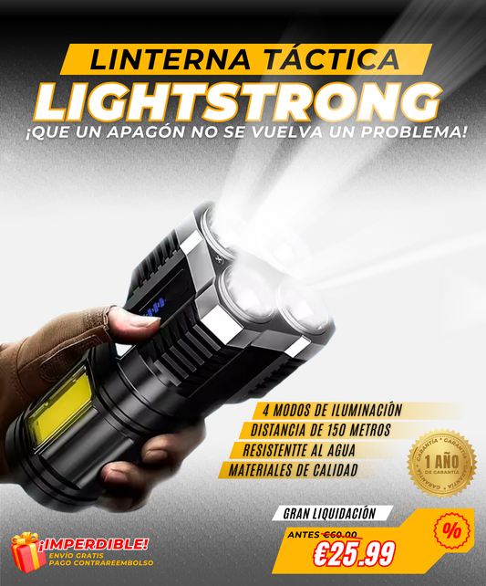 LINTERNA TÁCTICA LIGHTSTRONG